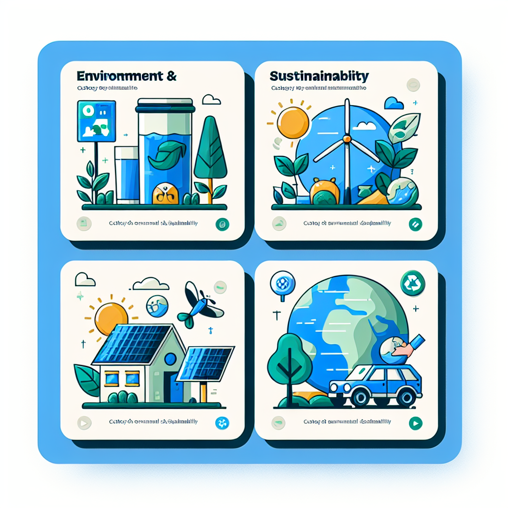 Umwelt & Nachhaltigkeit