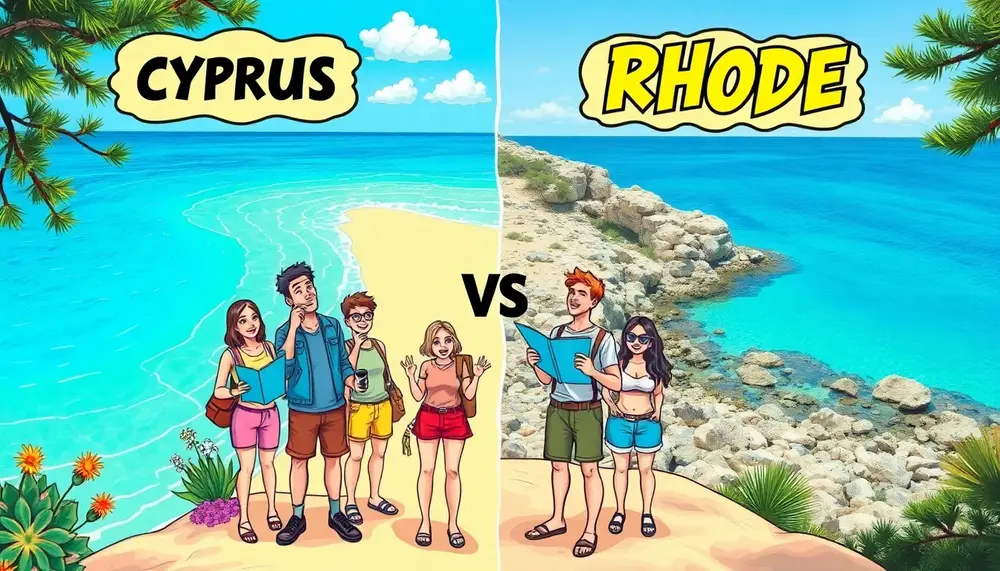 Urlaubsentscheidung: Zypern oder Rhodos? Ein Vergleich